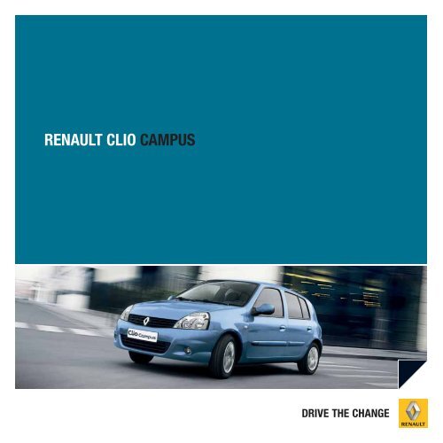RENAULT CLIO CAMPUS - Renault Preislisten