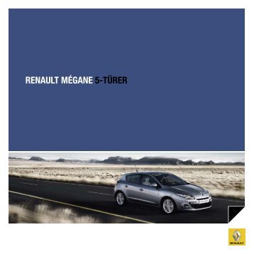 RENAULT MÉGANE 5-TÜRER - Renault Preislisten