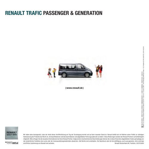 Trafic Passenger & Trafic Generation(3,53 MB) - Renault Preislisten