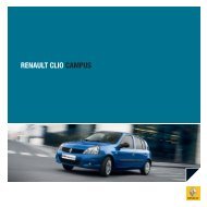 RENAULT CLIO CAMPUS - Renault Preislisten