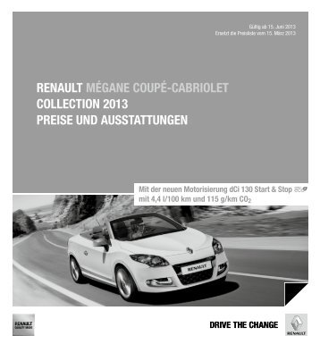 Preisliste - Renault Preislisten