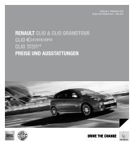 Renault legt ab April beim Clio mit dem nutzwertigeren Grandtour-Kombi nach  - Magazin