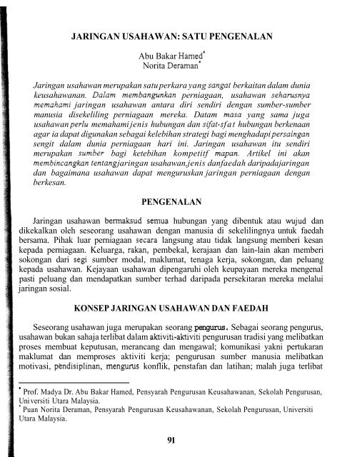 Jaringan Usahawan Satu Pengenalan