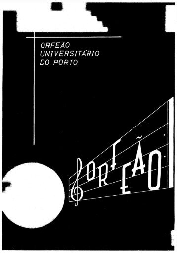 ORFEÃO UNIVERSITÁRIO DO PORTO - Universidade do Porto