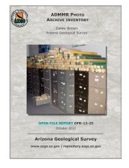 ADMMR Photo Archive inventory - AZGS Document Repository