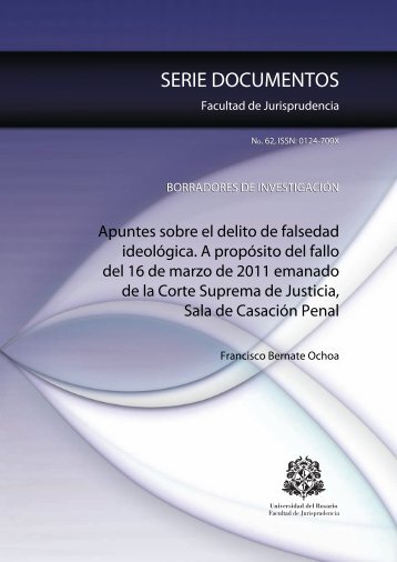 serie documentos - Repositorio Institucional EdocUR - Universidad ...