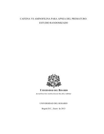 CAFEINA VS AMINOFILINA PARA APNEA DEL PREMATURO ...