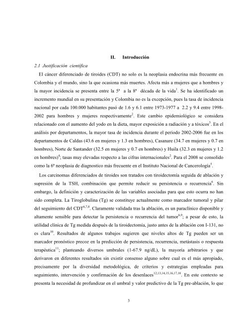 relación de la tiroglobulina pre-ablación con la recurrencia ...