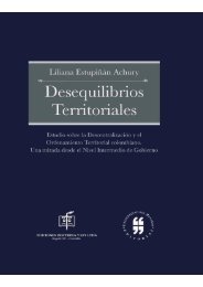 Desequilibrios Territoriales. Estudio sobre la Descentralización y el ...
