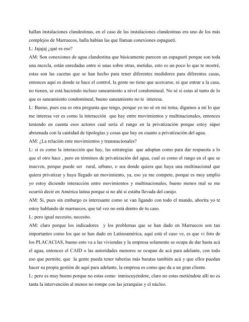 procesos de privatización del agua en américa latina: análisis y ...