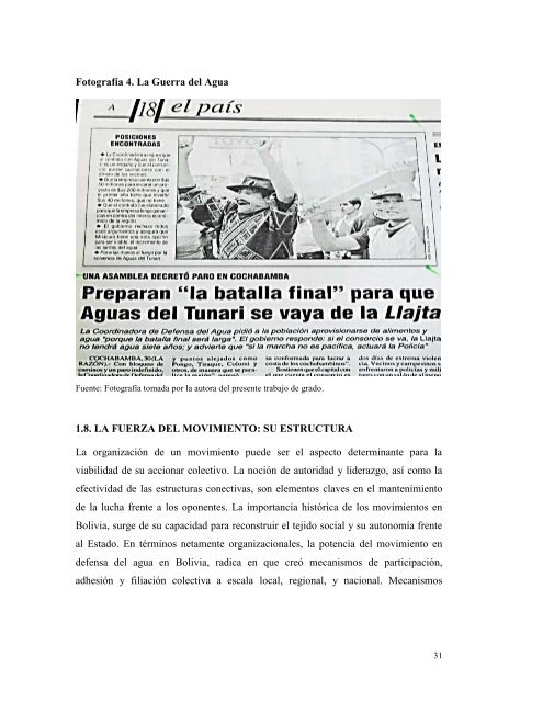 procesos de privatización del agua en américa latina: análisis y ...