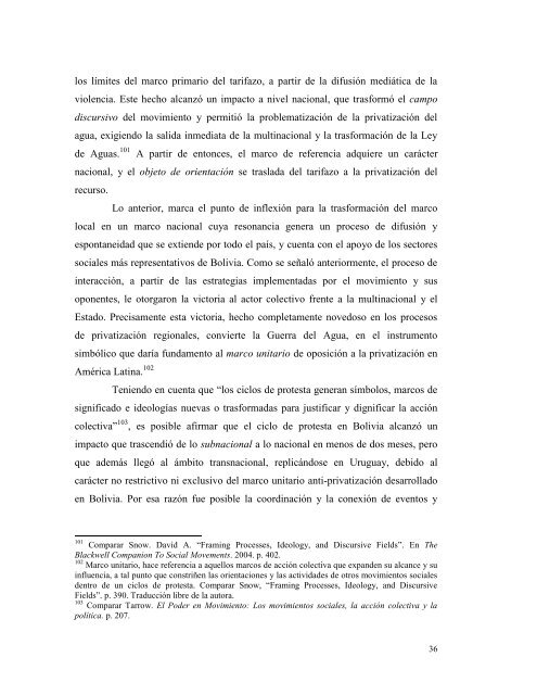 procesos de privatización del agua en américa latina: análisis y ...