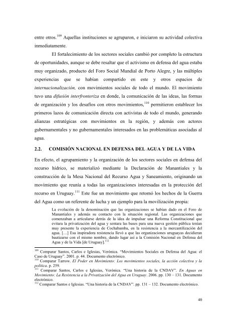 procesos de privatización del agua en américa latina: análisis y ...