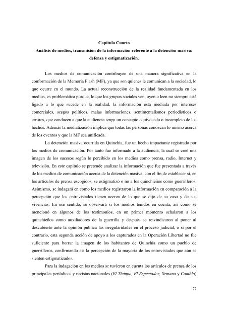 Medios de Comunicación y su influencia en la identidad social de ...