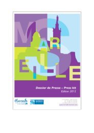 marseille en dates - Maison de la France