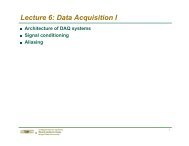 Lecture 6: Data Acquisition I