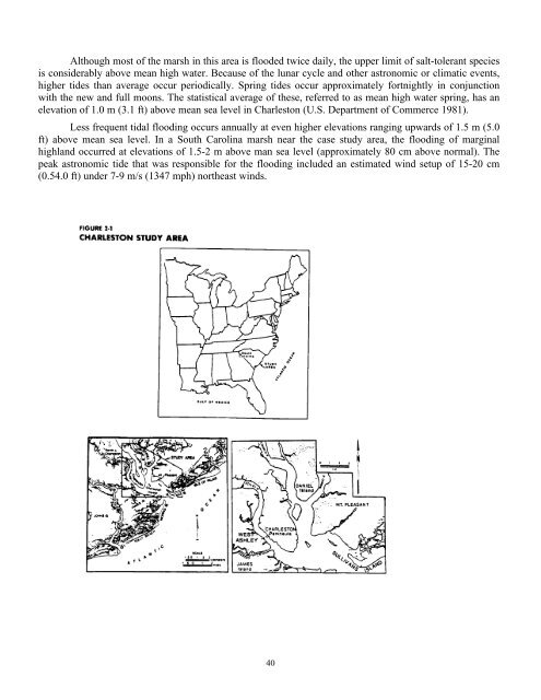 Kana et al. 1988. S. Carolina Charleston SLR Case Study