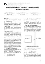 Microcontroller based Automatic Face Recognition Attendance System