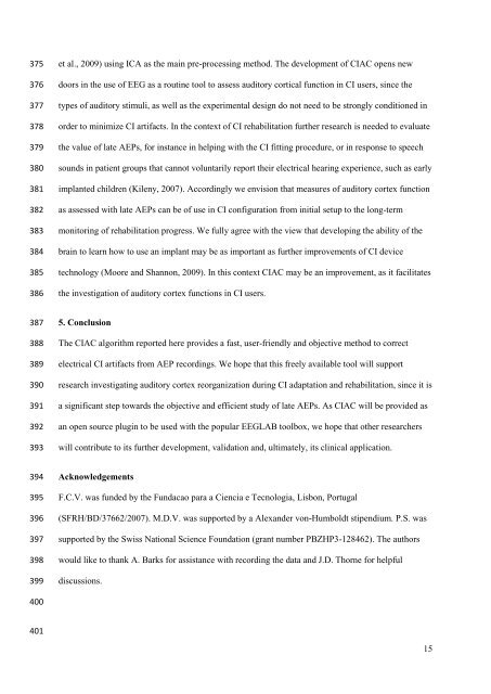 Elsevier Editorial System(tm) for Hearing Research Manuscript Draft ...