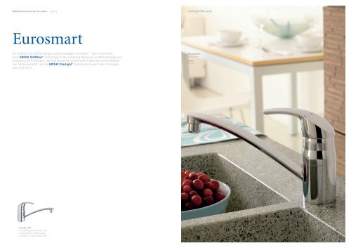 GROHE Armaturen für die Küche www.grohe.com - ASK Aqua Cucina