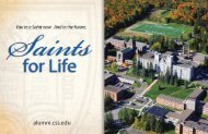 Alumni Brochure - The College of St. Scholastica