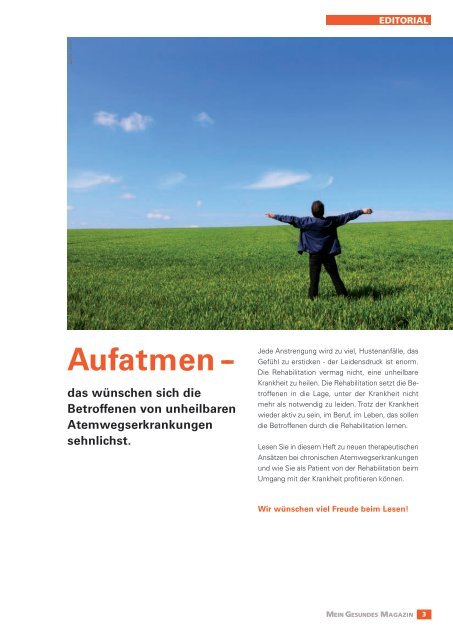 MEIN GESUNDES MAGAZIN - Arbeitskreis Gesundheit eV