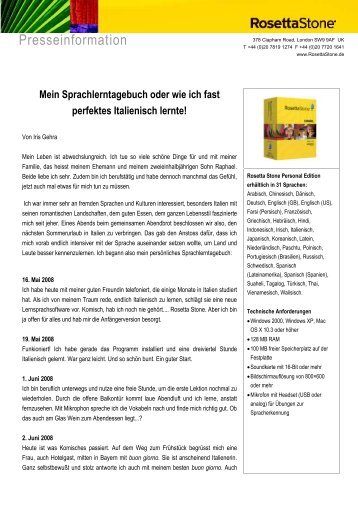 Überschrift 1 Überschrift 1 Überschrift 1 Überschrift ... - Rosetta Stone