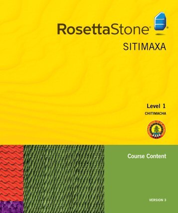 SITIMAXA - Rosetta Stone