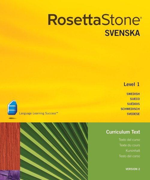 2-01 Fler verb - Rosetta Stone