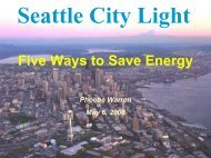 Seattle City Light-Phoebe Warren - Resource Venture