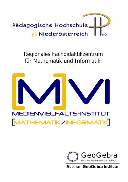 Folder - Regionales Fachdidaktikzentrum MAthematik und Informatik ...