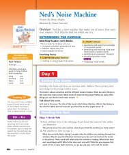 Guided Reading: Ned's Noise Machine - Rigby