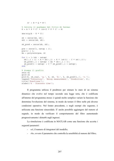 UNIVERSITA' DEGLI STUDI DI PAVIA - Robotica