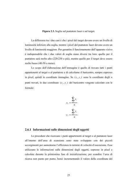 UNIVERSITA' DEGLI STUDI DI PAVIA - Robotica