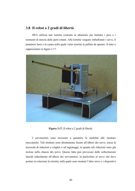 UNIVERSITA' DEGLI STUDI DI PAVIA - Robotica