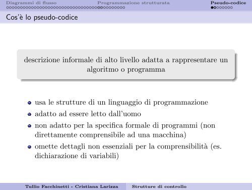 Strutture di controllo fondamentali e flowchart - Robotica