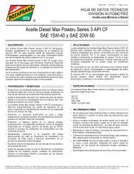 Aceite Diesel Max Power® Series 3 API CF SAE 15W ... - Roshfrans