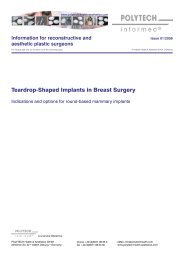 Teardrop-Shaped Implants in Breast Surgery - Rozi step