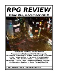 tenth issue - RPG Review