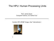 The HPU: Human Processing Units