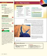 22.4 Plate Tectonics