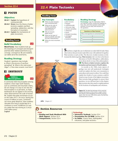22 4 Plate Tectonics