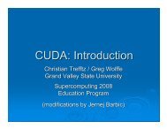 CUDA: Introduction