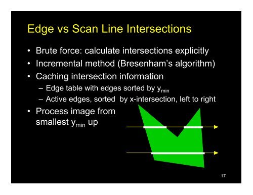 Rasterization - University of Southern California