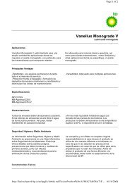Vanellus Monograde V - Lubricantes Ryalta