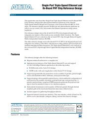 Single-Port Triple-Speed Ethernet and On-Board PHY ... - EEWeb