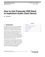 Application Notes - Freescale Semiconductor