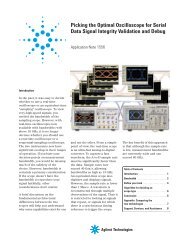 Picking the Optimal Oscilloscope for Serial Data Signal ... - EEWeb