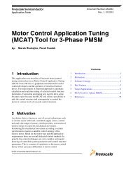 Motor Control Application Tuning (MCAT) Tool for 3-Phase ... - EEWeb