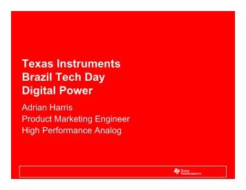 What is Digital Power? - Portal Texas Instruments - Brasil